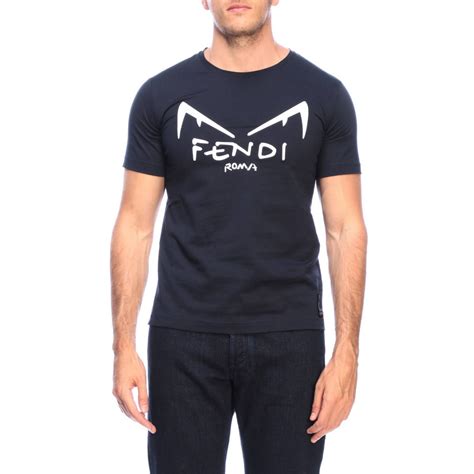 fendi t shirt crew neck|T.